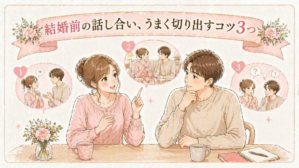 結婚の話し合いをうまく切り出すコツ3つ|元プランナーが解説