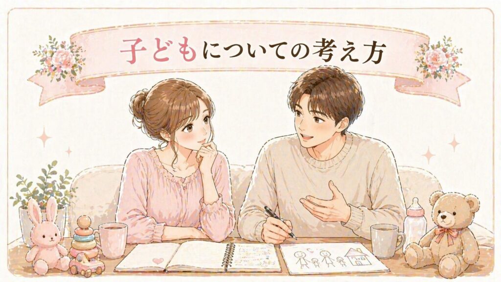 結婚前に話し合う子どものこと|希望・タイミング・育児方針